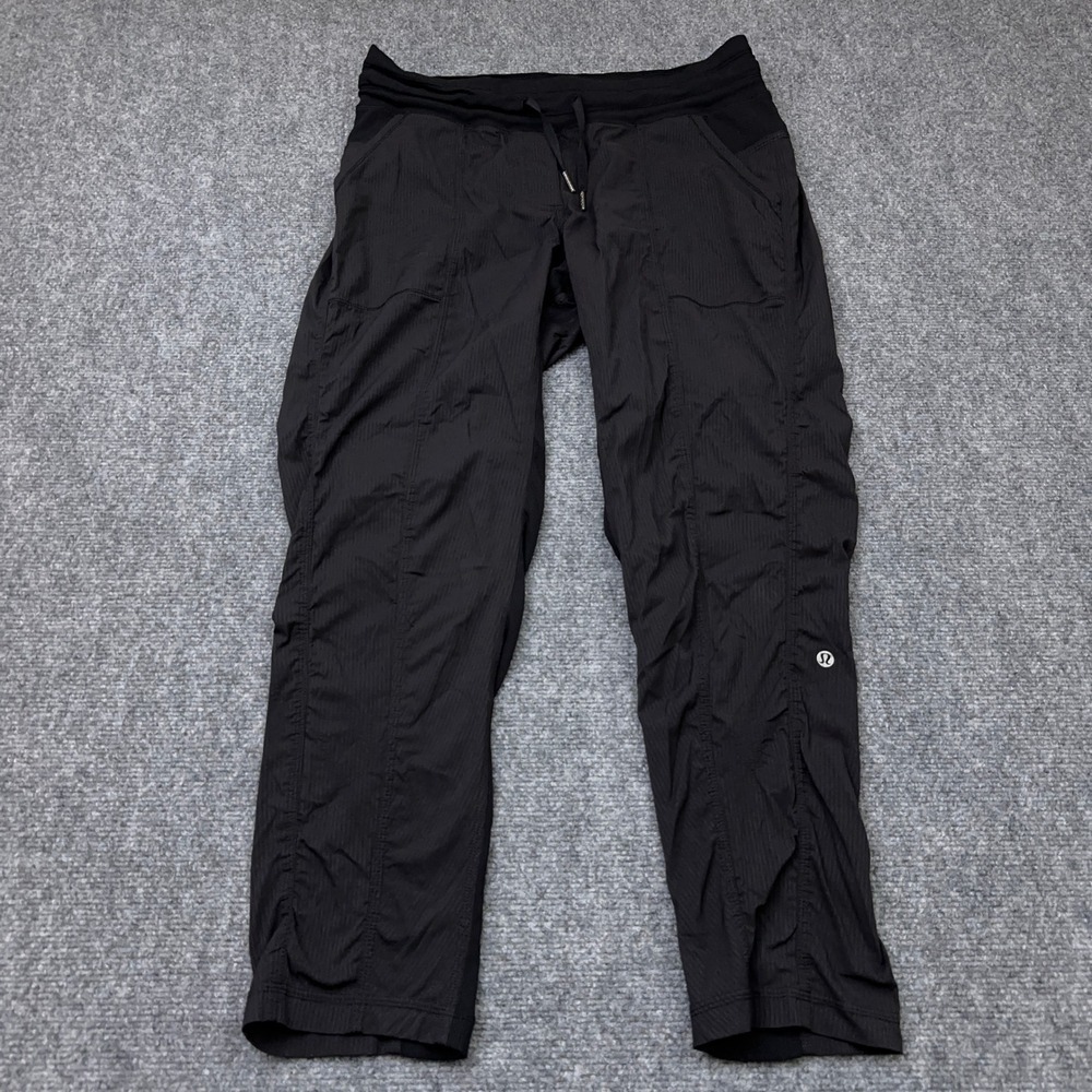 Lululemon Street to Studio Pant II Unlined Women *10 Black Joggers Track